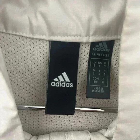 Adidas | Snow Graphic 1/4 Zip Pullover - Cream / Sz S - Picture 8 of 11